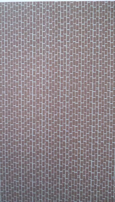 1/48 O scale 10'' x  8'' self adhesive brick sheets style A