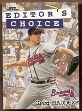 1998 Sports Illustrated Editor's Choice #EC5 Greg Maddux