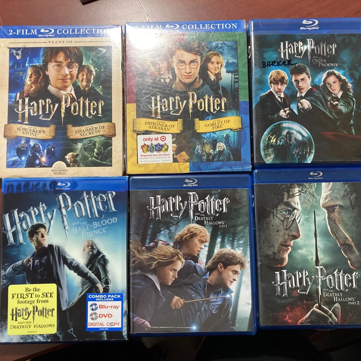 Harry potter cheap dvd box set