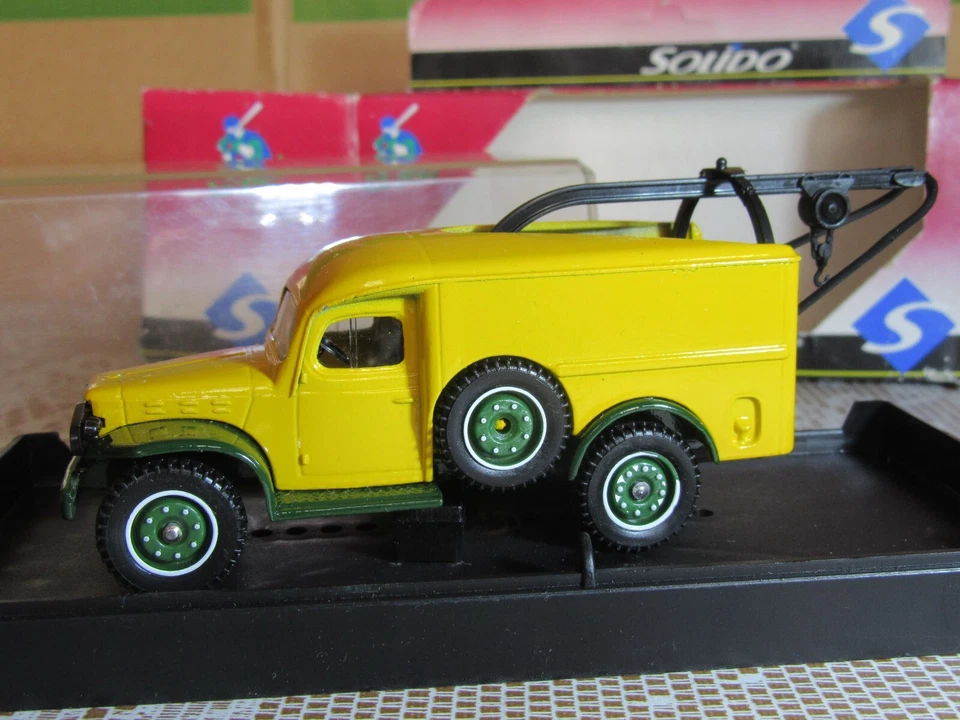 965Z Solido Sixties 4556 France Dodge WC 54 Dépanneuse 1960 Yacco 1:43 Boite - Photo 4/4