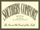 Southern Comfort, Retro metal Aluminium Sign vintage / man cave / Bar/ Pub