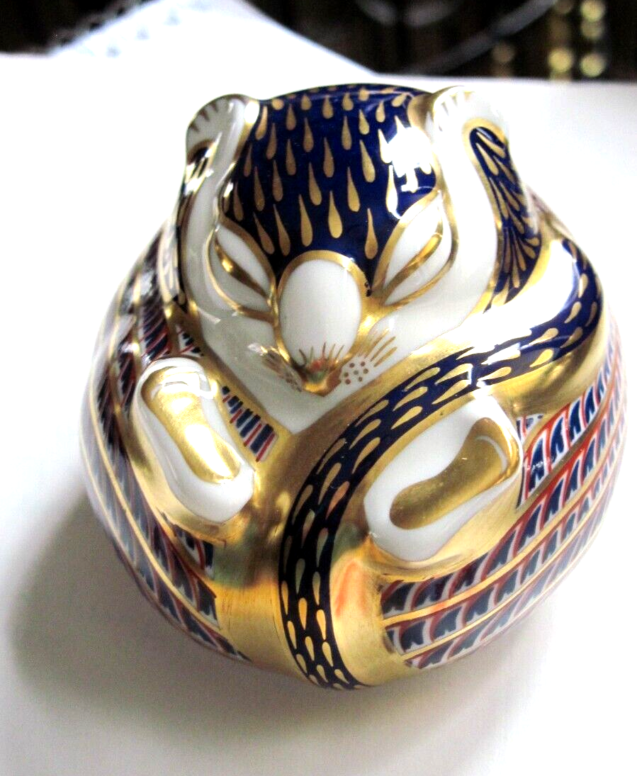 Royal Crown Derby LITTLE MOUSE Paperweight gold button eBay