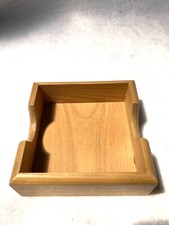 Wood Square Coasters Holder Inside is 3 3/4" x 3 3/4" Outside is 4 1/4" x 4 1/4"