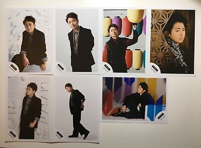 Arashi Japonism Show In Arena Official Photo Set Of 7 Ohno Satoshi Ebay