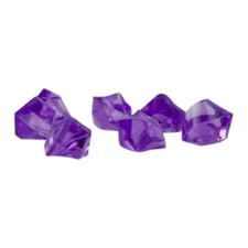 Gemstone - Building Board - Tanzanite - Plastic - Purple - Approx. 0 1/2in :