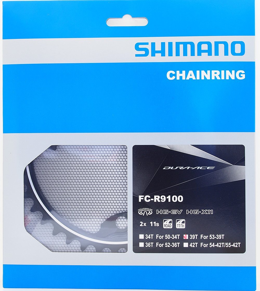 Shimano Dura Ace FC-R9100 11 Speed 39T Chainring for 53-39T