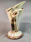 Vintage Hull Pottery Parchment and Pine Vase S-4 10.5 inches tall