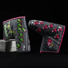 Swag Golf SWAGMO BOWL NEON NIGHT BLADE COVER Headcover • NOOB • Sold Out