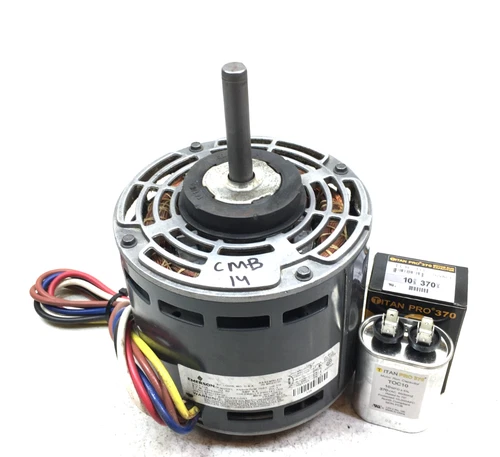EMERSON K55HXDJM-7081 Blower Motor 1/3HP 1075RPM/4SPD D340126P02 used #CMB14