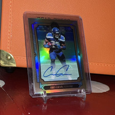 Panini #/35 AUTO SERIAL NUMBERED 2019 Legacy Chris Carson #92 Seahawks 