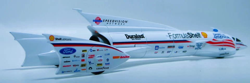 1 18 Ford Race Car Hot Rod Rocket Dragster Drag Jet Concept Metal Model12GT40 24 Foto 4 de 4