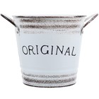  Blumeneimer Aus Metall Rustikaler Trockenblumeneimer Dekorativer Mit Griff