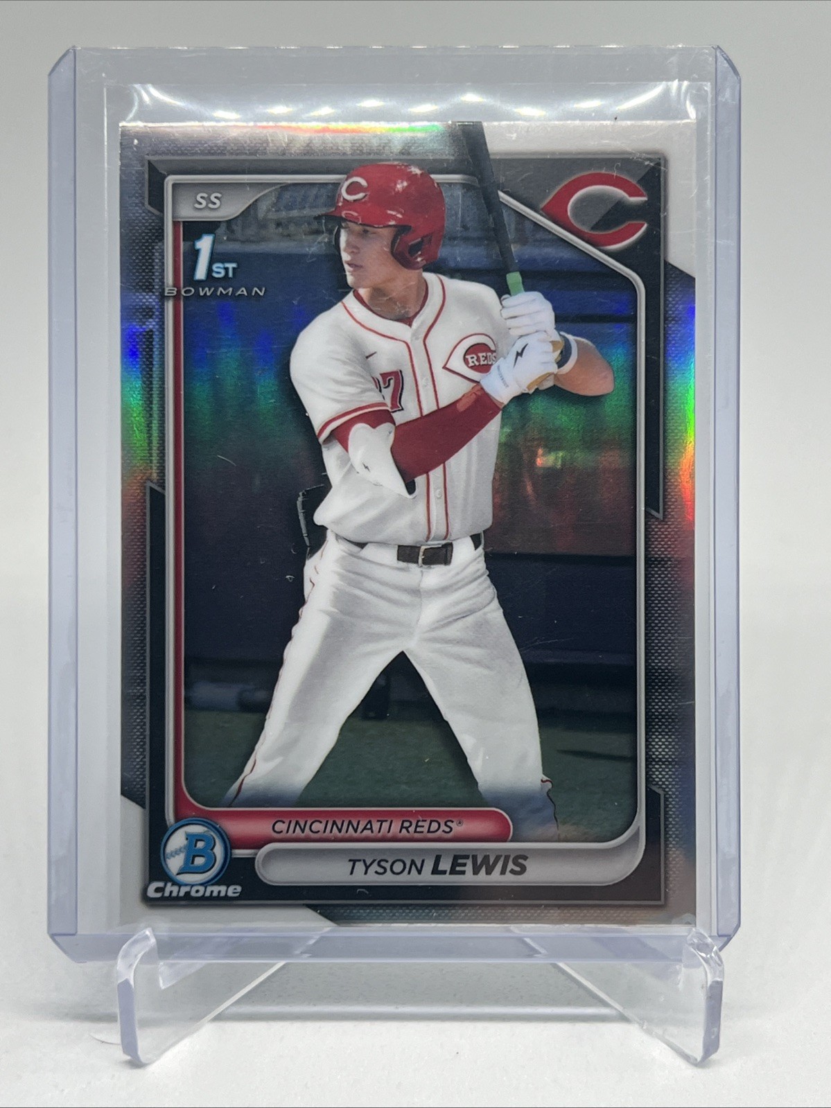 2024 Bowman Draft - Chrome Tyson Lewis #BDC-44 Refractor (RC)