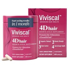 Viviscal 4D Hair Growth Cycle Supplements for Women for Full, Strong, and Health