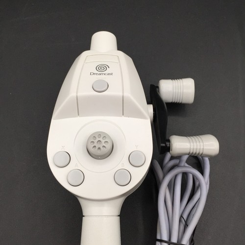 Sega Dreamcast Fishing Rod Controller HKT-8700 Japan Tested - Picture 3 of 15