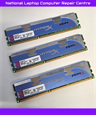 Kingston HyperX KHX1600C9D3K3/6GX - 6GB (3x2GB) DDR3 1600MHz Arbeitsspeicher Ram