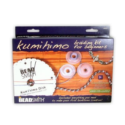 BeadSmith  Kumihimo Starter-Kit für Anfänger ein Rundes Geflecht Schaffen