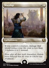 Worship - Medium Play MTG Signature Spellbook: Gideon