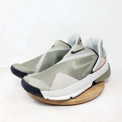 Nike Go Flyease Shoes Mens 7.5 Green White Easy On Athletic 