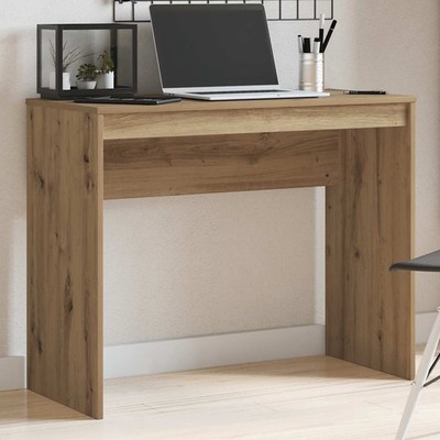  Desk Artisan Oak Engineered Wood Small Durable Desk