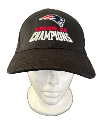 New England Patriots XLIX Super Bowl Champions Football Strapback Hat Cap NFL
