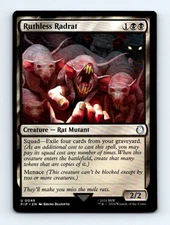 #48 2024 Fallout PIP ) Ruthless Radrat Commander UNCOMMON