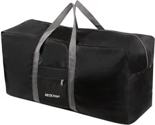 REDCAMP 100L Extra Large Duffle Bag, Water Resistant Lightweight black,100L 