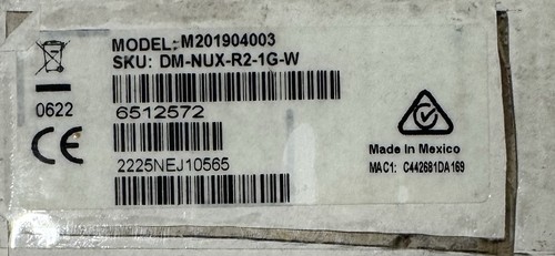 Placa de pared Crestron DM-NUX-R2-1G-W USB sobre red con enrutamiento, 6512572 - Imagen 2 de 3
