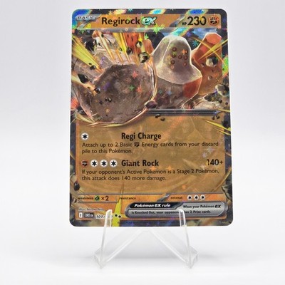 Regirock EX RR - DRI 101/182 - NM / Mint SV10: Destined Rivals Single