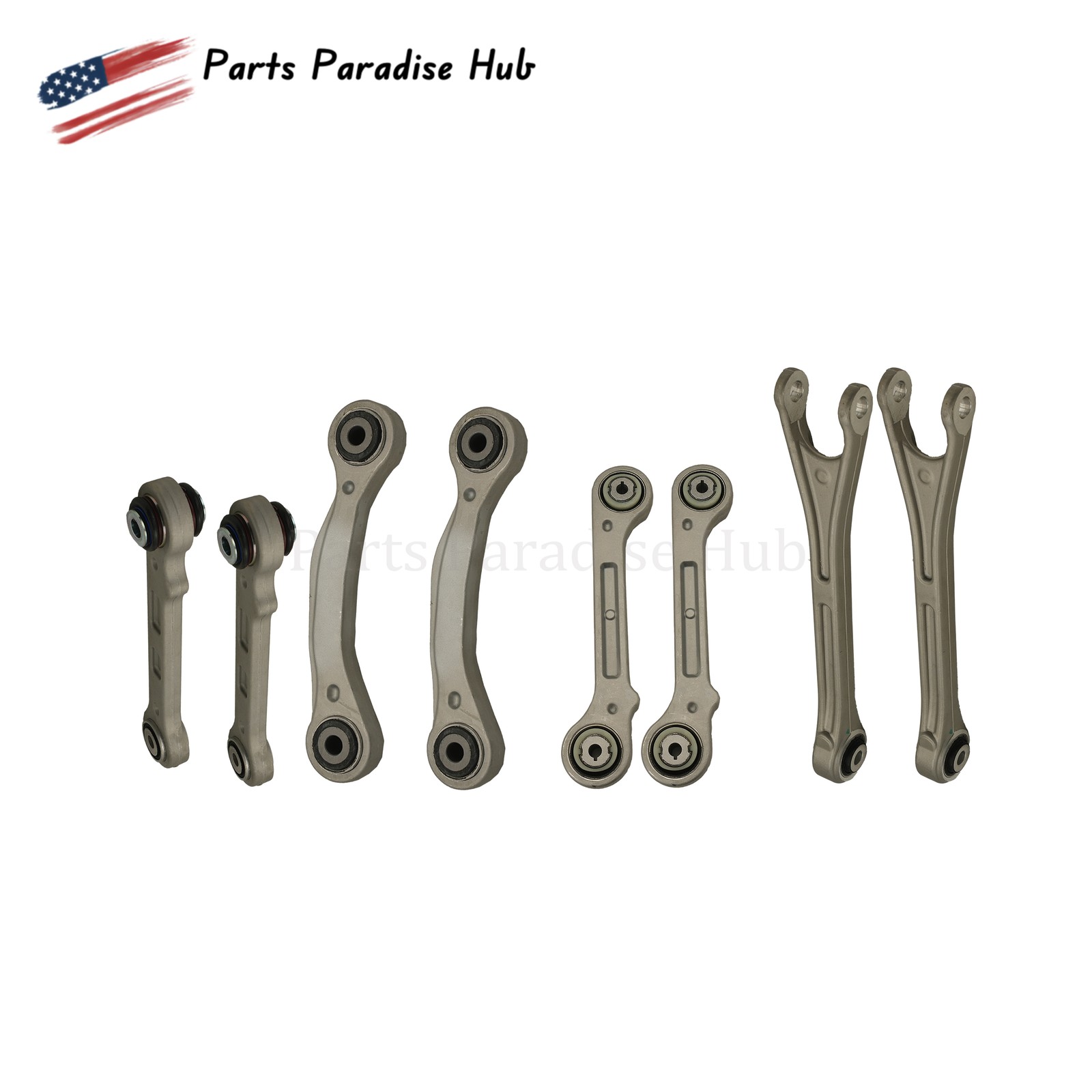 NEW 8PCS Rear Suspension Control Arm Kit Fits 2017+ Maserati Levante US