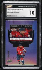 2022-23 Upper Deck Allure Alex Ovechkin #JS-6 046/100 Jumbo Screen CGC 10