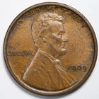 1909 VDB Lincoln Wheat Penny Cent AU Uncirculated