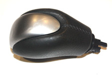 2003-2011 Saab 9-3 93 Automatic Shifter Shift Knob Silver Plastic Cover Cap Trim