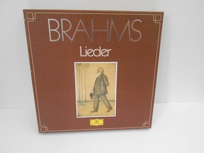 Brahms Lieder Vinyl, 10 x LP,  Stereo Box Set 1983 #2740 279