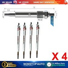 4X Glühkerzen Für Hyundai Santa Fe II III iX35 Grand Santa Fe 367102F100