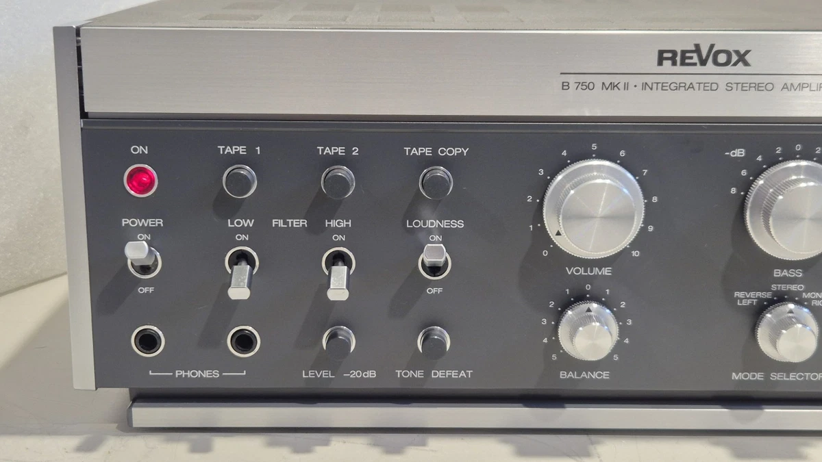 Revox B750 MKII. ¡Nuevo servicio!
