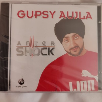 GUPSY AUJLA AFTER SHOCK PUNJABI MUSIC AUDIO CD RARE NEW SAME DAY DISPATCH