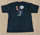 Rusty Wallace Miller Lite Vtg T-Shirt Mens XL Black NASCAR Double Sided 90s NEW — photo 5