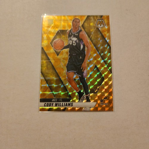 2024-25 Mosaic Cody Williams Mosaic Reactive Yellow (RC) #207 - Picture 1 of 2