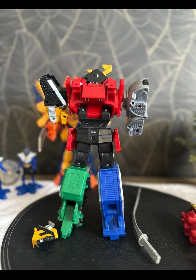 Power Rangers Samurai Toy Lot Action Figures - Megazords - Red Ranger & More - Image 3 of 4