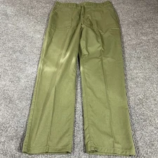 VTG Military Pants Mens 38x33 OG 507 Trouser Utility Durable Press Y2K 2000