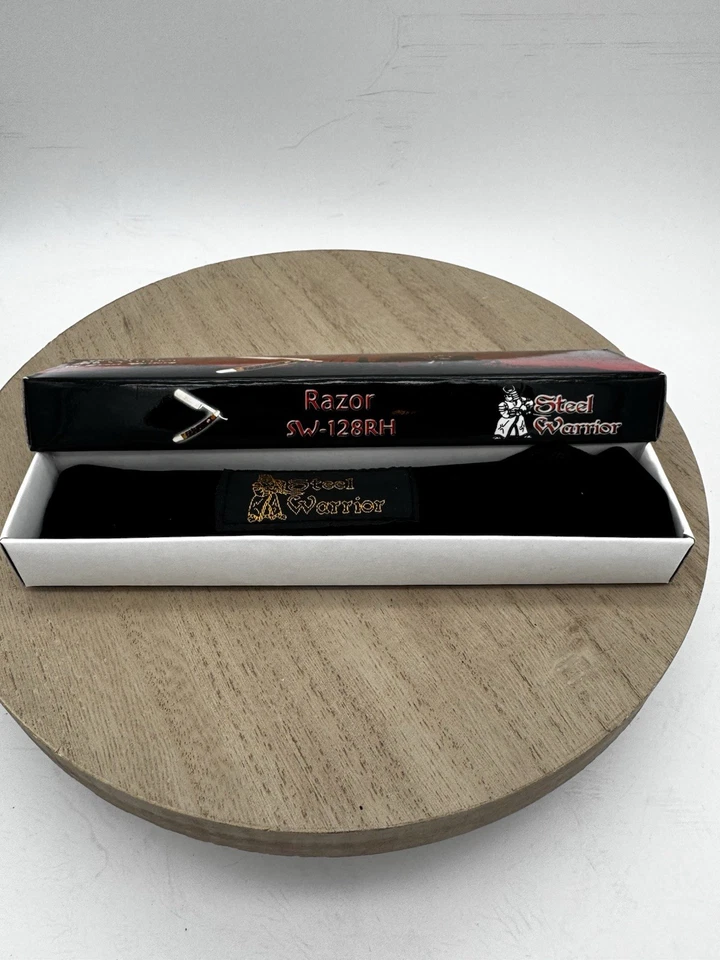 Steel Warrior Razor SW-128RH 5.5” Closed Knife Ram Horn Handle **NIB** - Image 3 of 4