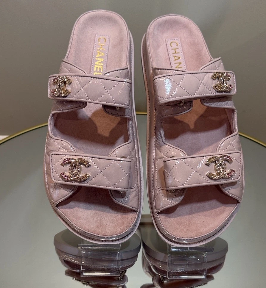 CHANEL Pink Sandals for Women for sale | eBay