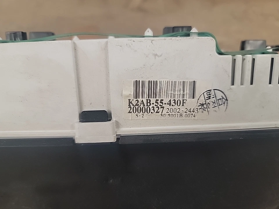 Cuadro de instrumentos velocímetro Kia Sephia 1998 1999 2000 2001 OEM Foto 4 de 4