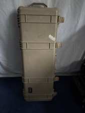 Flintenkoffer Peli Case 1720 mit Schaumstoff Desert Tan Waffenkoffer rollbar