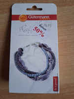 GüTermann, Bastelset Zum Selbermachen, Armband, Taupe