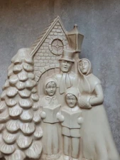 Jim Beam Christmas Carolers Barry Berrish Presidential VIP Executive Decanter