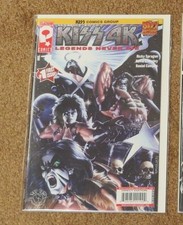 KISS 4K LEGENDS NEVER DIE COMIC BOOK #1