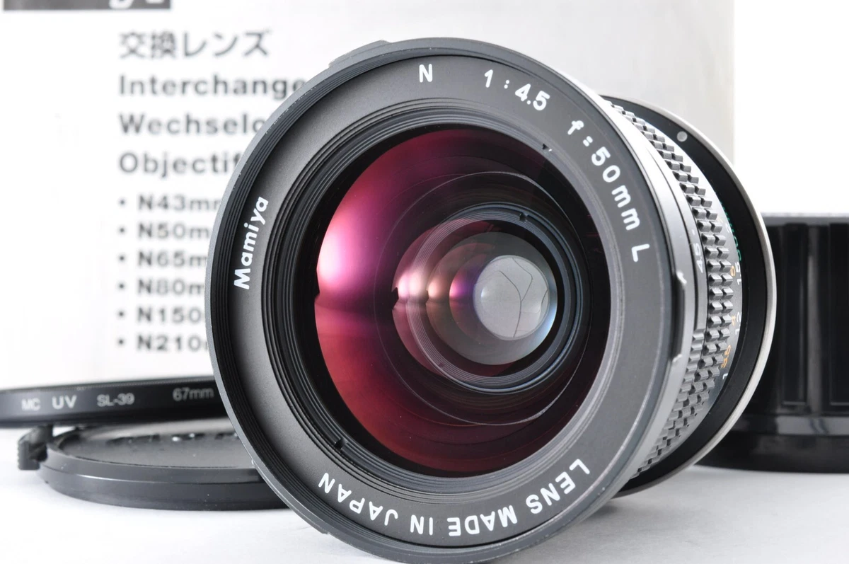 Mamiya N 50mm f/4.5 L for Mamiya 7 Near Mint from Japan #230627 | eBay