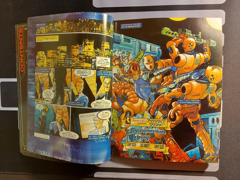 Perfect Dark N64 Nintendo Power Official Player's Guide - Image 4 of 4